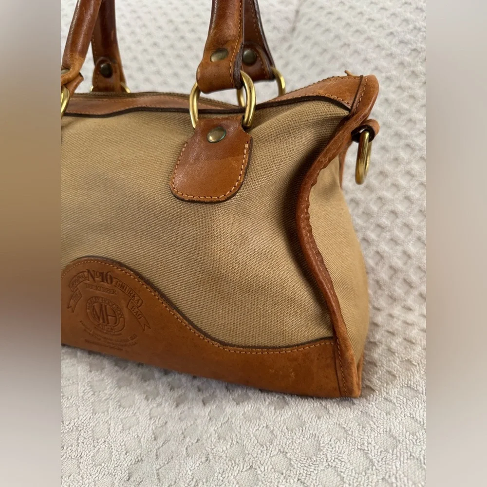 Marley Hodgson Original Ghurka The Keeper Bag Satchel No 16 Vintage 80s Leather - Picture 5 of 16